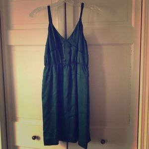 J Crew hammered silk dress